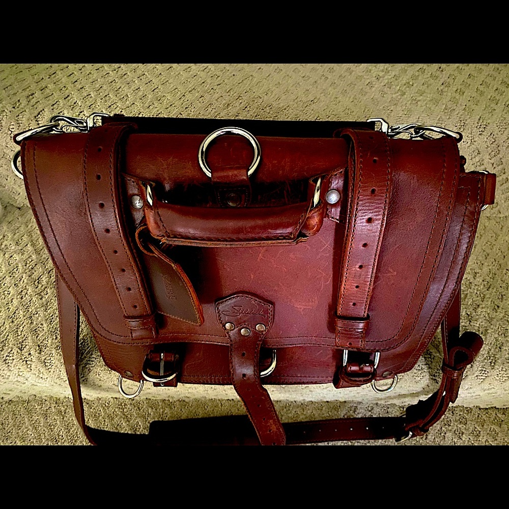 Saddleback Large Chestnut Classic Briefcase - image 4